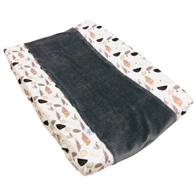 Changing pad cover Chic Anthracite