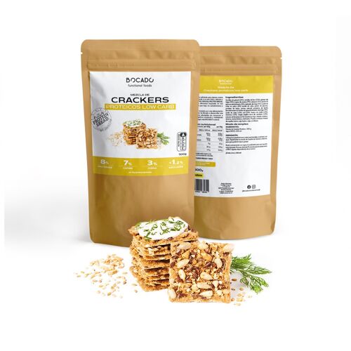 Mezcla de Crackers Low Carb