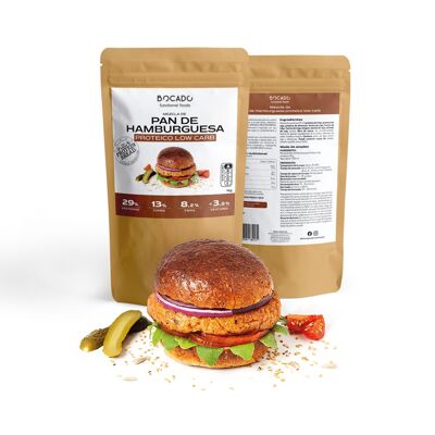 Mezcla para Pan de Hamburguesa Low Carb