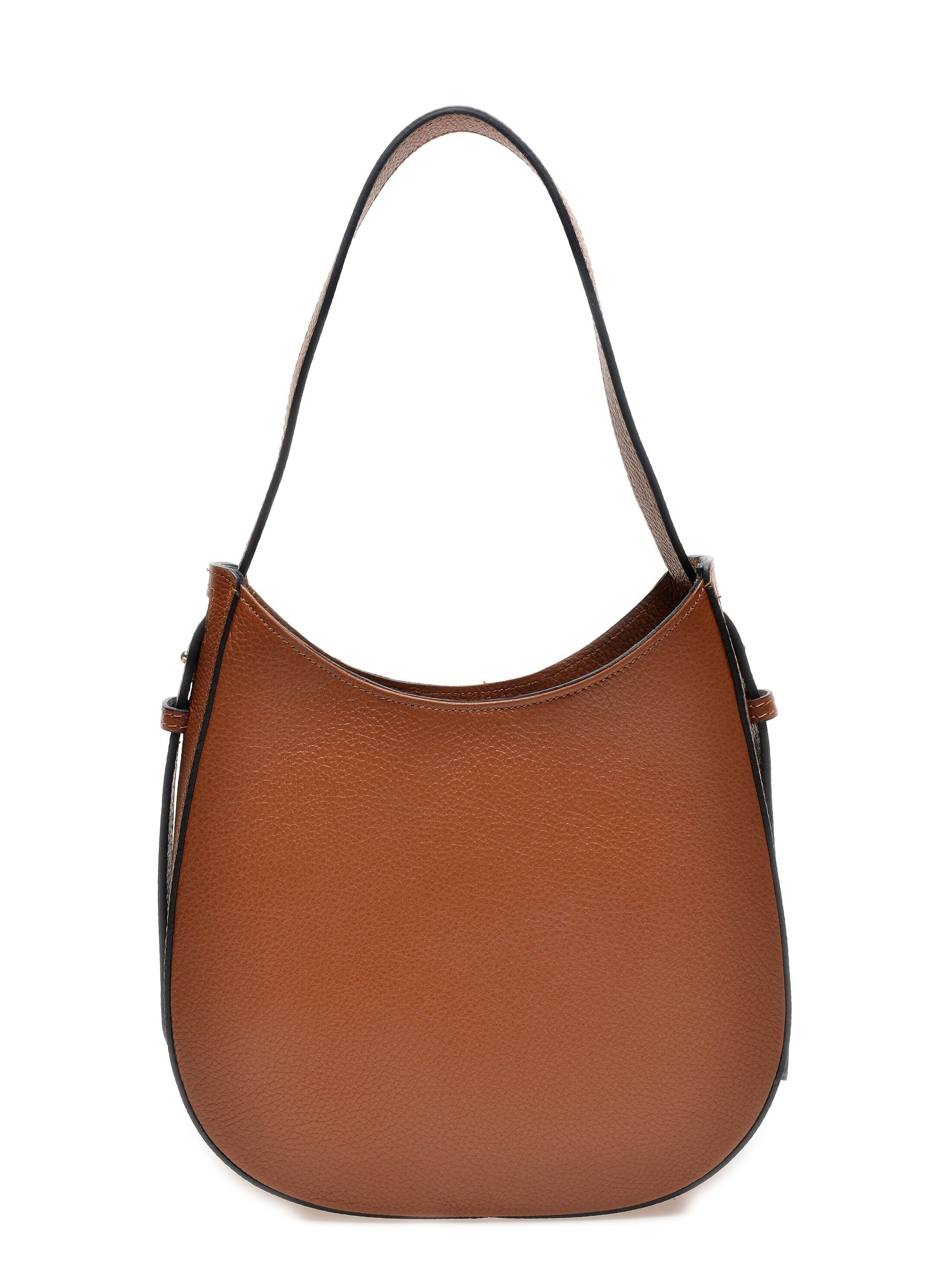 AW21 AL 1728_COGNAC_Borsa con manico superiore