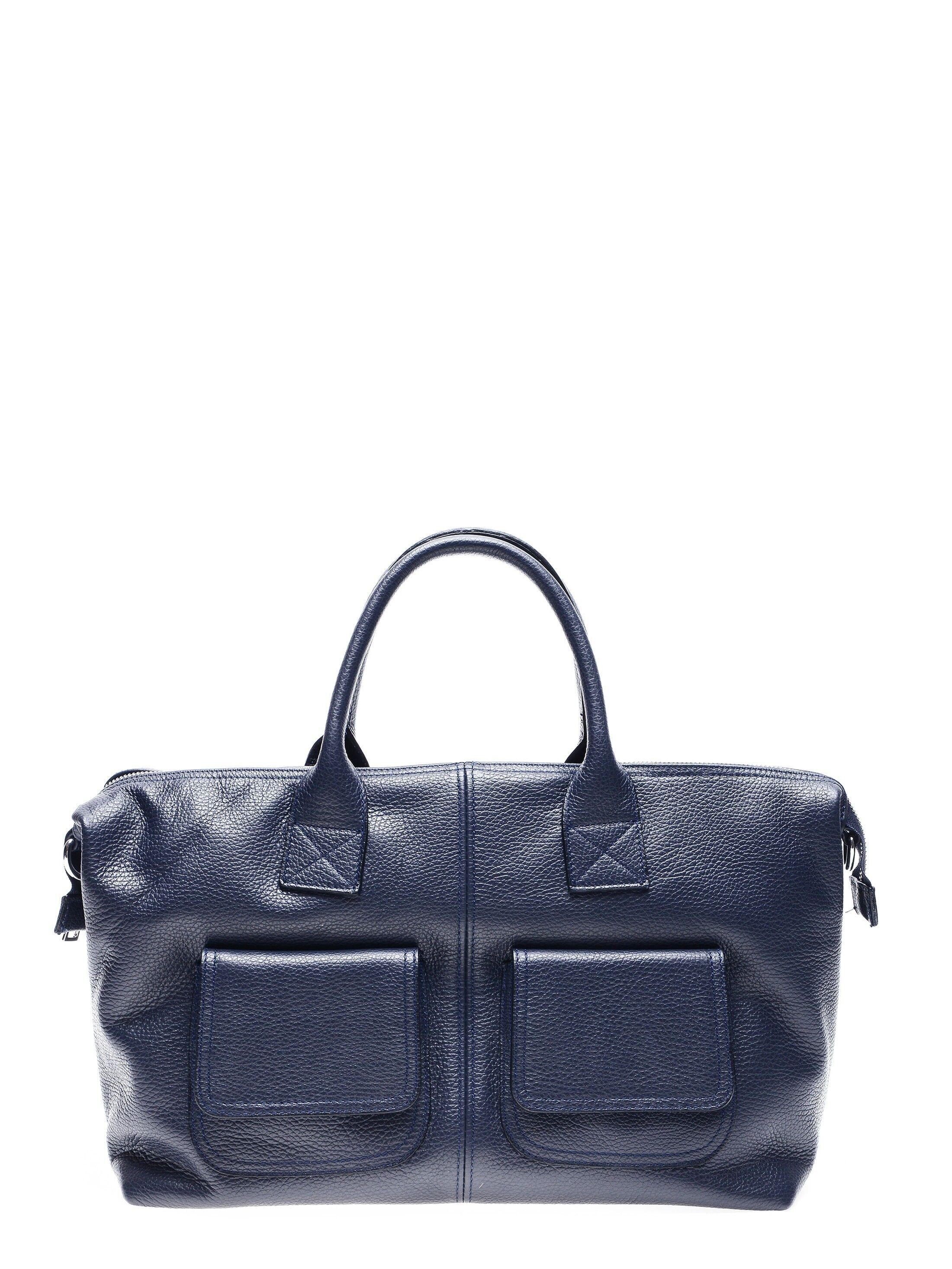 AW21 AL 1633_BLU SCURO_Borsa con manico superiore
