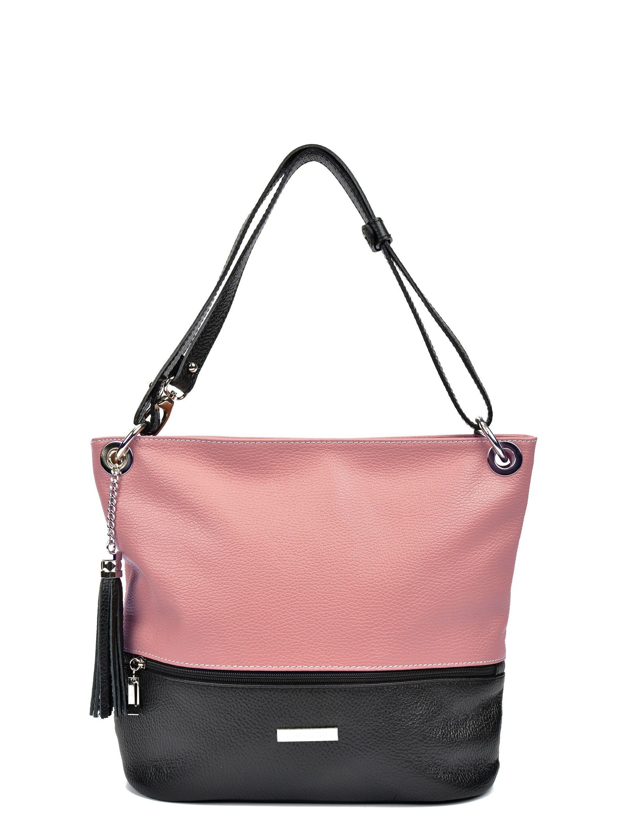 AI21 AL 1104_ROSA SCURO NERO_Borsa a tracolla