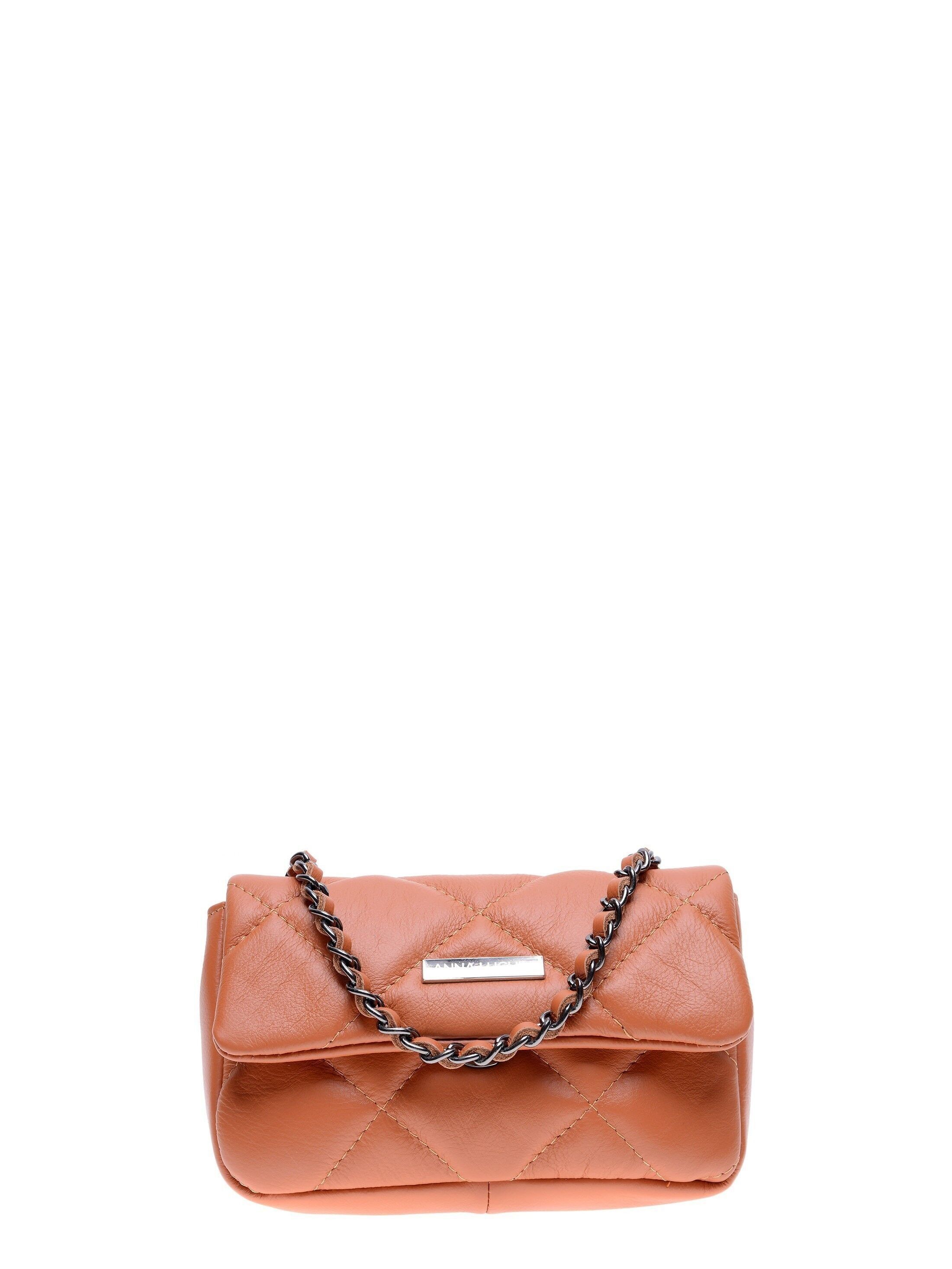 AW21 AL 2189_COGNAC_Borsa con manico superiore