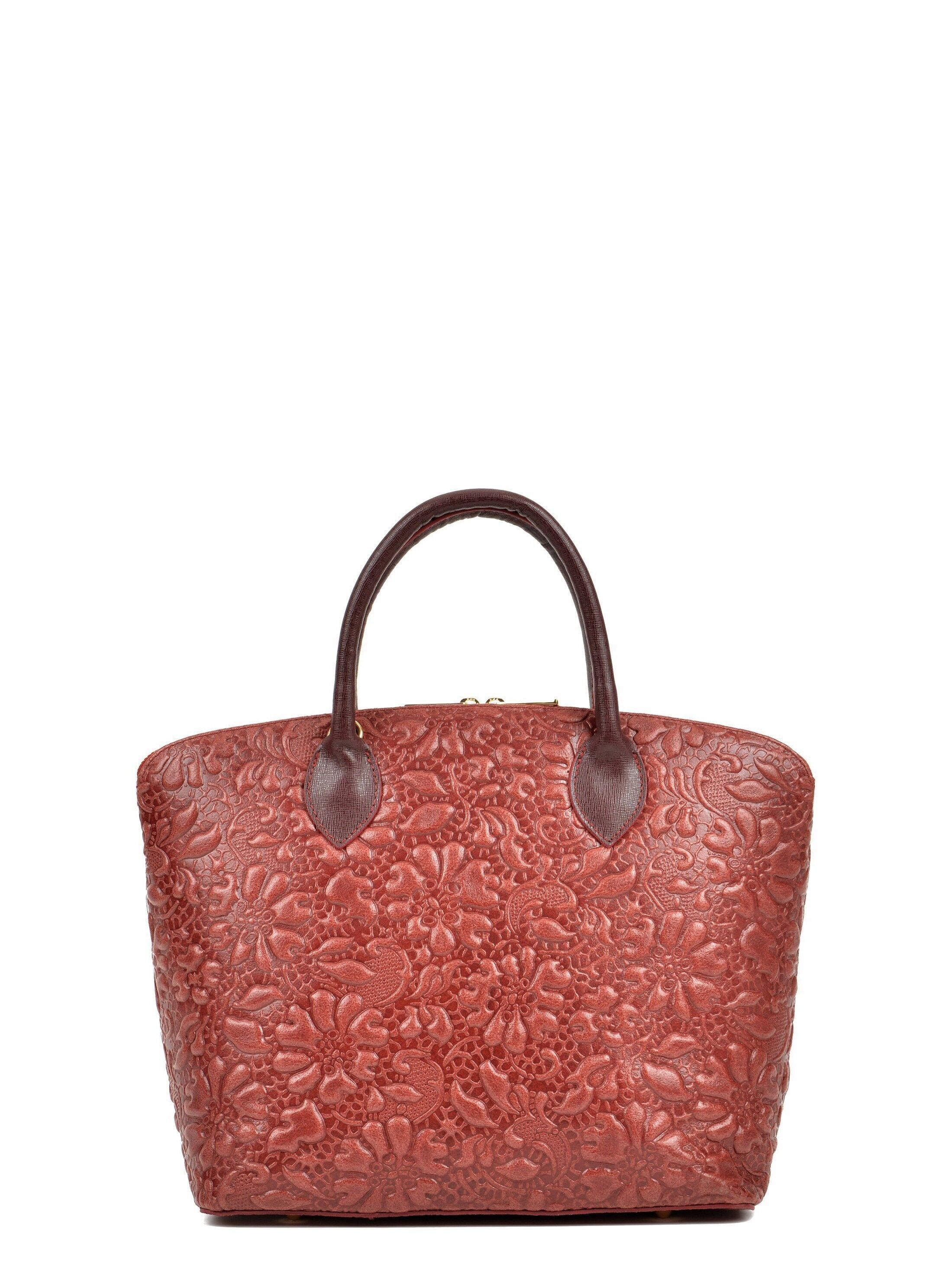AW21 AL 8095_ROSSO_Borsa con manico superiore