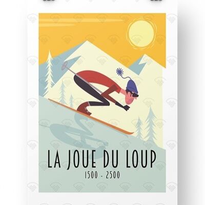 Hautes Alpes - La joue du loup