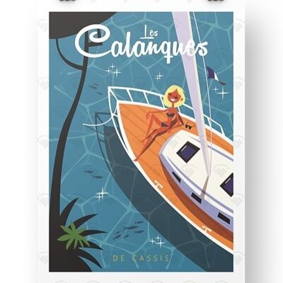 Cassis - Calanque boat