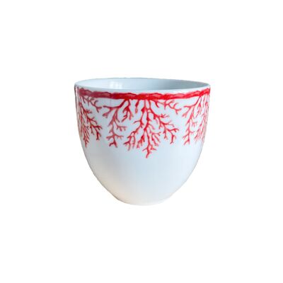 Coffee cup Coastal Coral Red