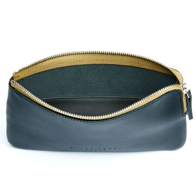 Pochette Noir en Cuir