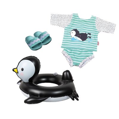 Doll penguin swim set, size. 35-45 cm