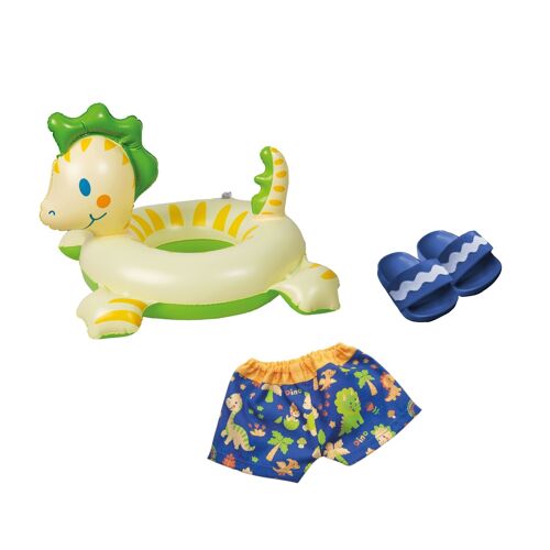 Puppen-Dino-Schwimmset, Gr. 35-45 cm