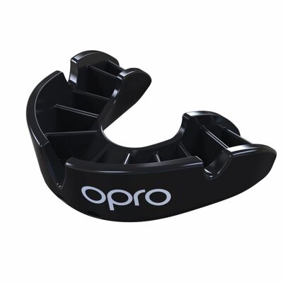 Gebitsbeschermer voor (vecht)sporten OPRO |bronzen kwaliteit - Product Kleur: Zwart
