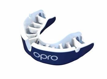 Protège-dents pour sports (de combat) OPRO | qualité or - Couleur du produit : Rouge/Perle 2
