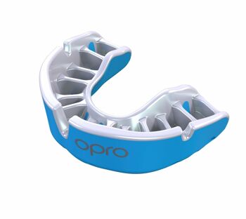 Protège-dents pour sports (de combat) OPRO | qualité or - Couleur du produit : Rouge/Perle 3
