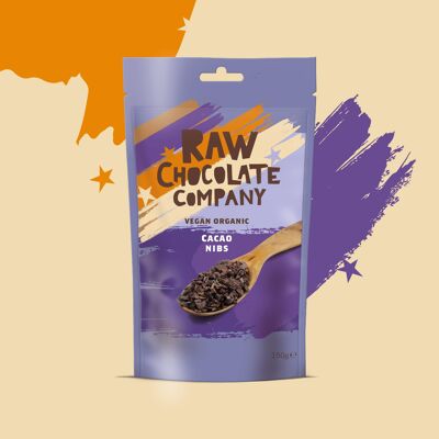 Raw Cacao Nibs 150g Vegan Organic