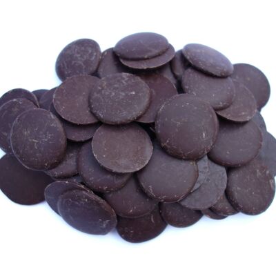 Boutons Chocolat 72% Menthe Vrac 10kg Vegan Bio