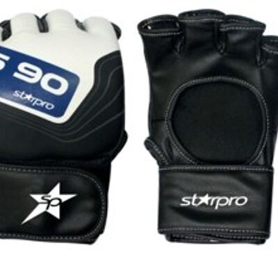 MMA-handschoen Starpro S90 | zwart-wit-blauw - Product Kleur: Wit / Zwart / Blauw / Product Maat: S