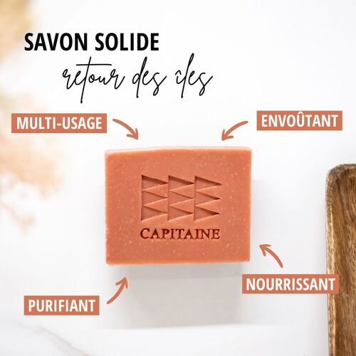 Savon Bio « Retour des Iles » -ETUIS- Envoûtant - 100g- BEST OF