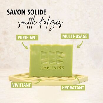 Savon Bio « Souffle d’Alizés » -E- Hydratant - 100g - En étui 1