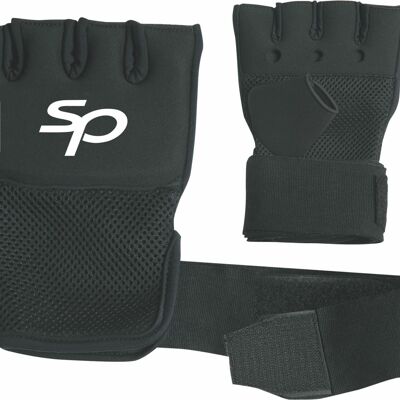 Binnenhandschoen (inner glove) Mexican wrap Starpro | zwart - Product Kleur: Zwart / Product Maat: S / M