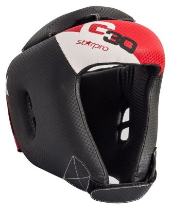 Casque pour enfants Starpro G30 | rouge-noir-blanc - Couleur du produit : Blanc / Noir / Rouge / Taille du produit : XL 1