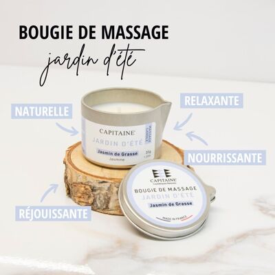 Massage candle - Summer garden - 35g-IDEAL GIFT