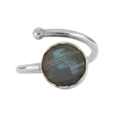 Silver Ring with Lapis