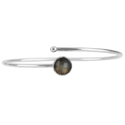 Silver KIDS Bracelet with  Labradorite