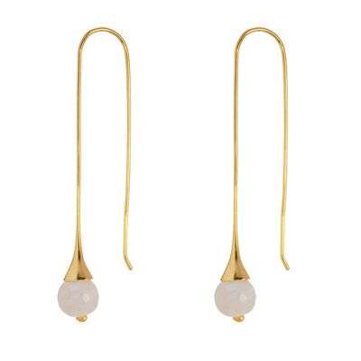Georgette earring with Moonstone1