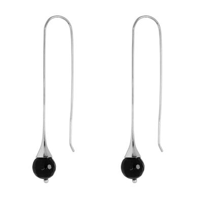 Georgette earring with Black Onyx