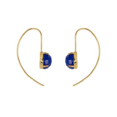 Sara earring Blue Aventurine1
