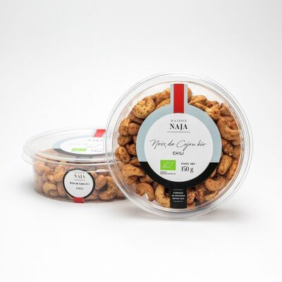 Organic chili cashew nuts-150g