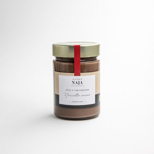 Pâte à tartiner noisette et cacao BIO-360g