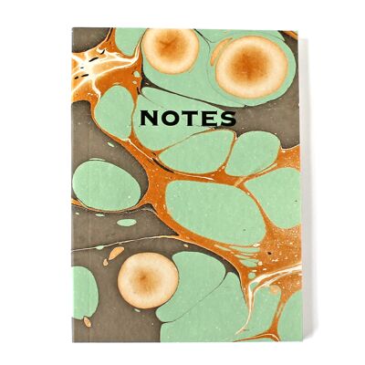 Marbled Notebook in AQUA