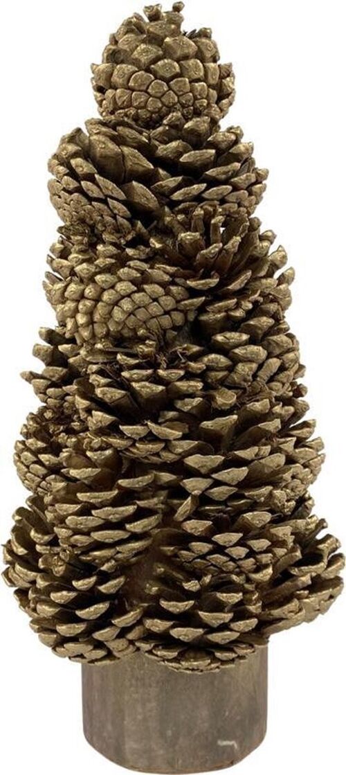 Dennenappel kerstboom - Cone Pinecone | ø 18 x 31 cm