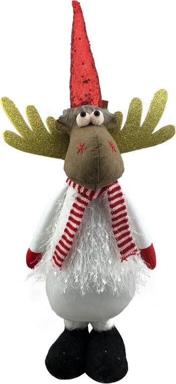 Peluche renne de Noël debout - 45 cm 1