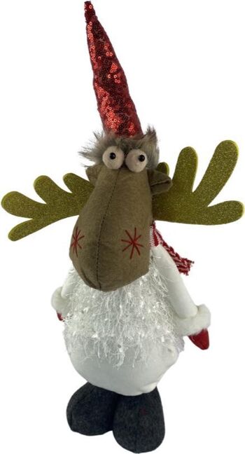 Peluche renne de Noël debout - 45 cm 2