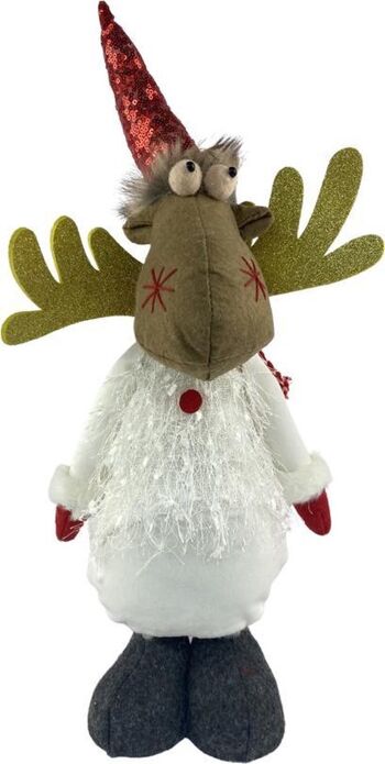 Peluche renne de Noël debout - 45 cm 3