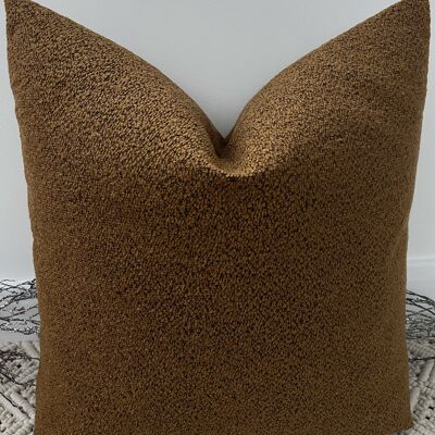 The Luxury Autumn Leaves Boucle Cushion - 18'' - Yes