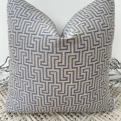 The Navy Mattox Cushion - 16'' - Yes - None