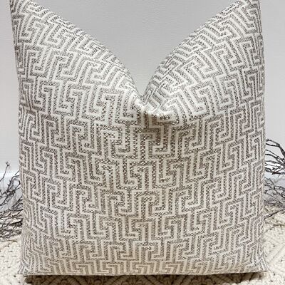 The Taupe Mattox Cushion - 18'' - Yes - Black