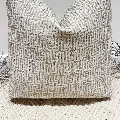 The Taupe Mattox Cushion - 18'' - Yes - Black