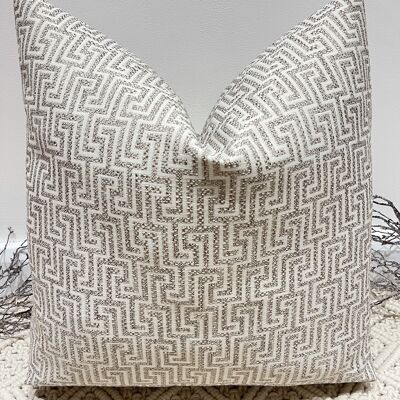 The Taupe Mattox Cushion - 22" - Yes - Black