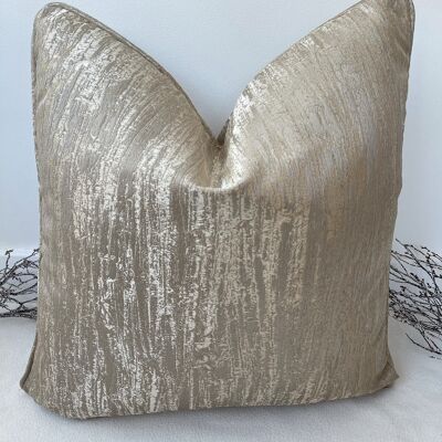 The Gold Stella Cushion - 18'' - Yes - Grey