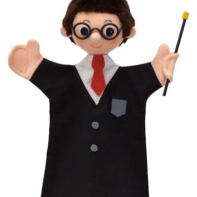 Apprentice Magician Puppet 27 cm - Made in Europe - Spielzeug von gestern