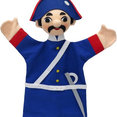 Gendarme puppet - Made in Europe - Yesterday's toy
