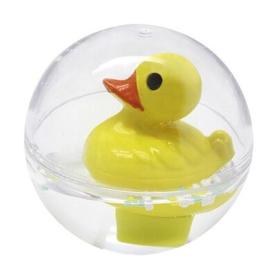 WATER BUBBLE Duck 10 Cm - Made in Europe - Bath Toy