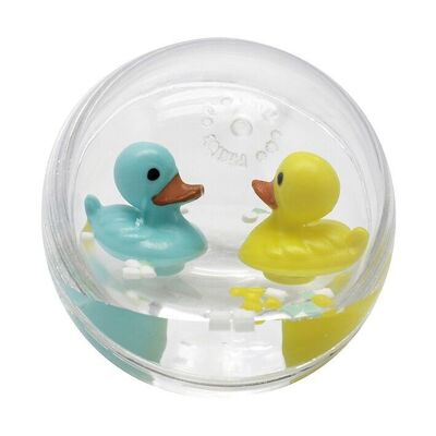 WATER BUBBLE Baby Duck - Kleines Modell 7 cm - Made in Europe - Badespielzeug