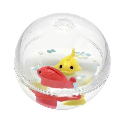 WATER BUBBLE Baby Fish - Small Model 7 Cm - Made in Europe - Bath Toy