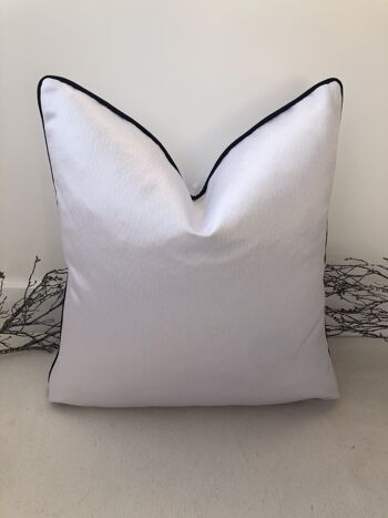 Le coussin Lauren White - 18'' - Oui - Or 1