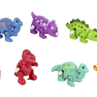 Animierte DINOSAURS - Spielzeug mit Wickelmechanismus - Mein kleines Geschenk